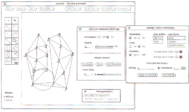 TriangulaçTriangulaç˜Triangulação de Delaunay para definir valores de